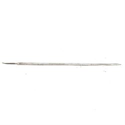 Austrian court sword blade, circa 1900, single edge blade engraved with foliate scrolls, L88cm  