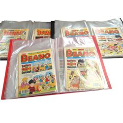 Collection of 1990s Beano and Dandy comics