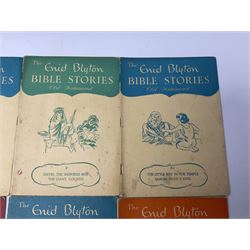 Enid Blyton; Bible Stories, full set of fourteen, Macmillan and Co 1955 