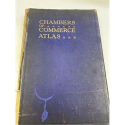 Philip, George and T Swinborne Sheldrake, The Chambers of Commerce Atlas, London, 1925, together with two further Atlases,Diercke Schulatlas, and Cappelens Atlas 