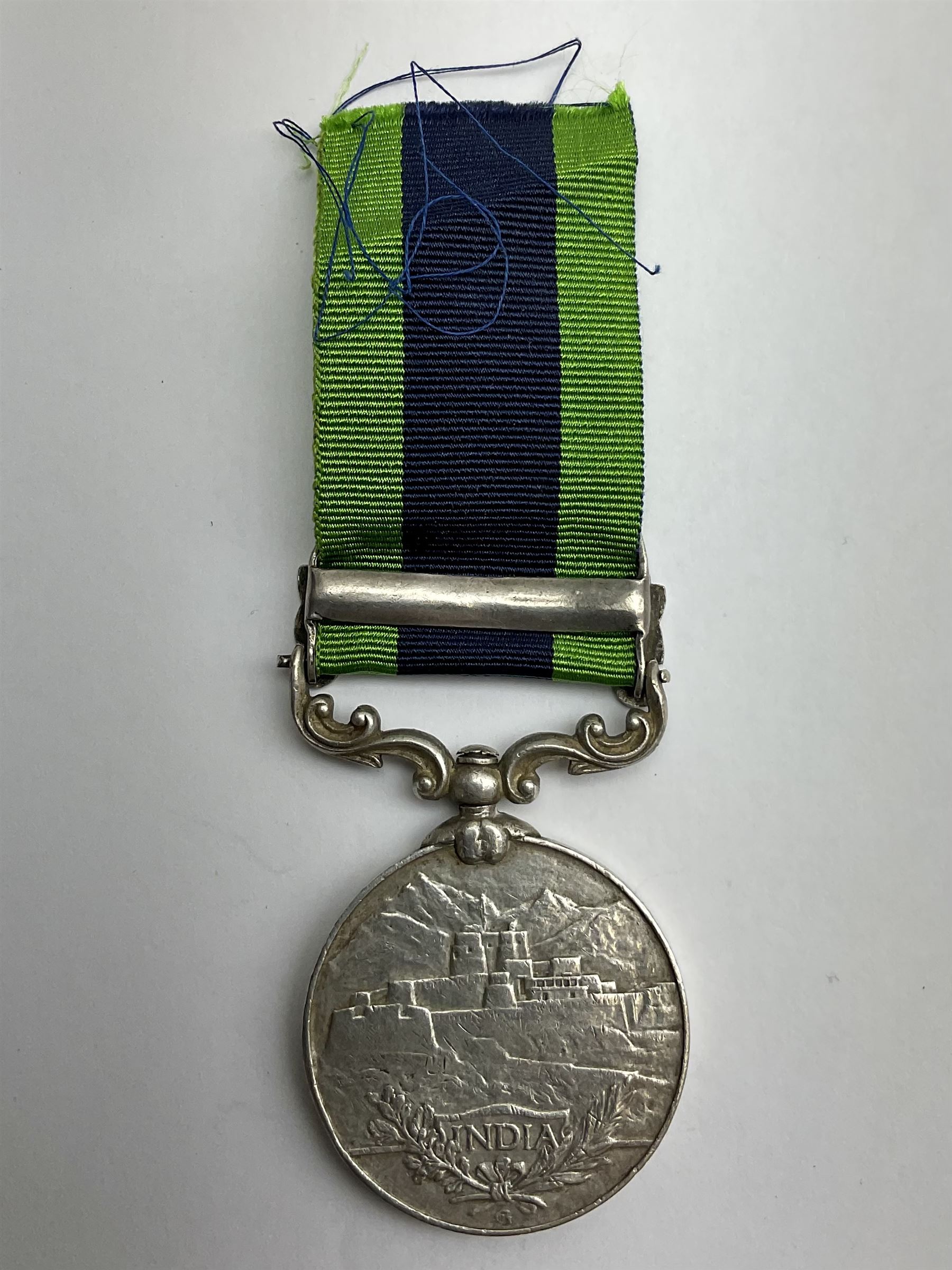 King George V India General Service Medal named to '...RFMN. PARMANSING GURUNG 2-8...' with Waziristan 1921-24  bar