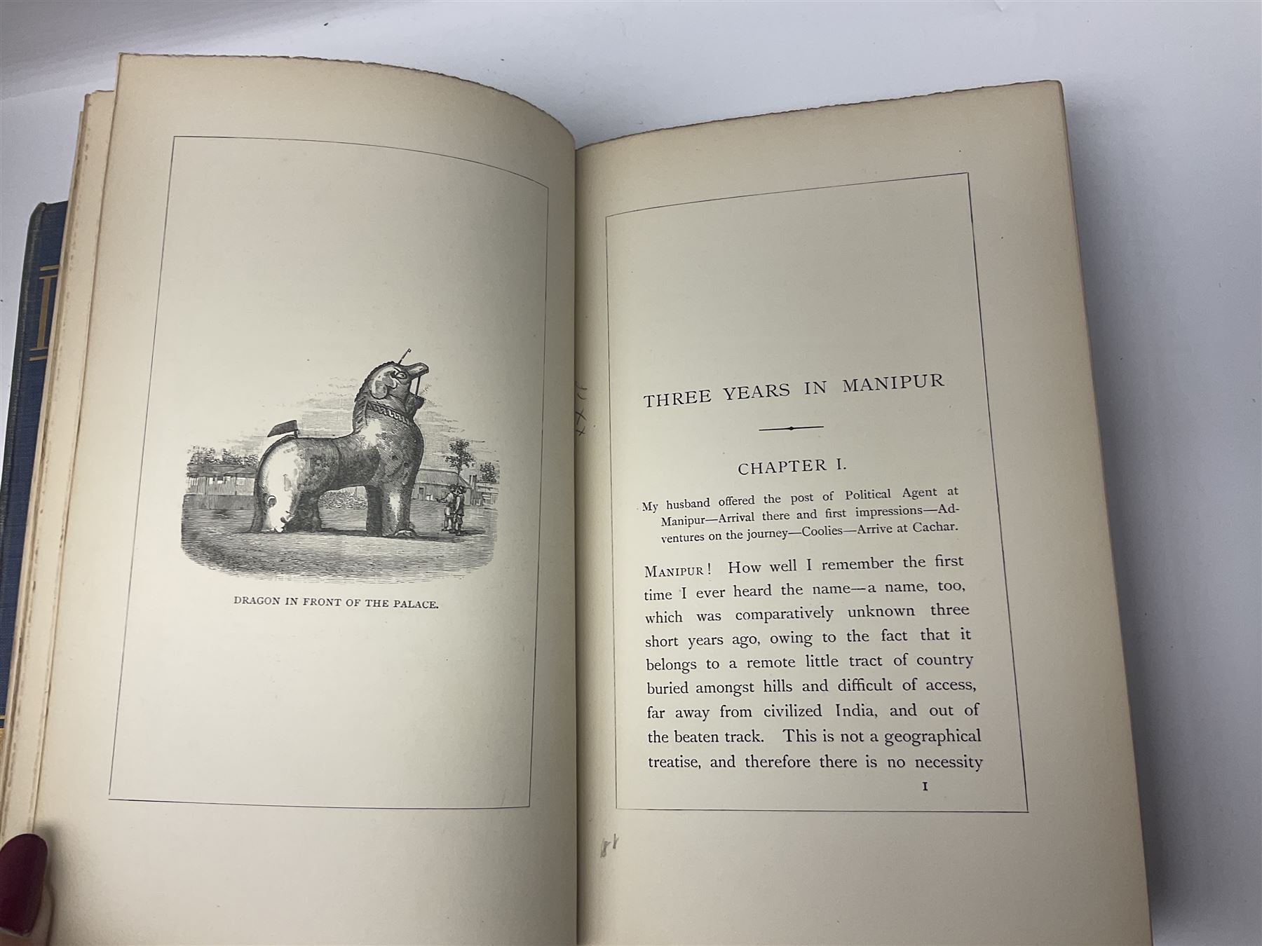 Burma and North East India - twenty books including The Burmese Empire by Father Sangermano. 1893; My Three Years in Manipur by Ethel St. Clair Grimwood. 1892; Shans at Home by Mrs. Leslie Milne. 1910; Four Years in Upper Burma by W.R. Winston. 1892; The Soul of People by H. Fielding. 1898; History of Upper Assam, Upper Burmah and North-Eastern Frontier by L.W. Shakespear. 1914; and fourteen others (20)