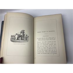 Burma and North East India - twenty books including The Burmese Empire by Father Sangermano. 1893; My Three Years in Manipur by Ethel St. Clair Grimwood. 1892; Shans at Home by Mrs. Leslie Milne. 1910; Four Years in Upper Burma by W.R. Winston. 1892; The Soul of People by H. Fielding. 1898; History of Upper Assam, Upper Burmah and North-Eastern Frontier by L.W. Shakespear. 1914; and fourteen others (20)