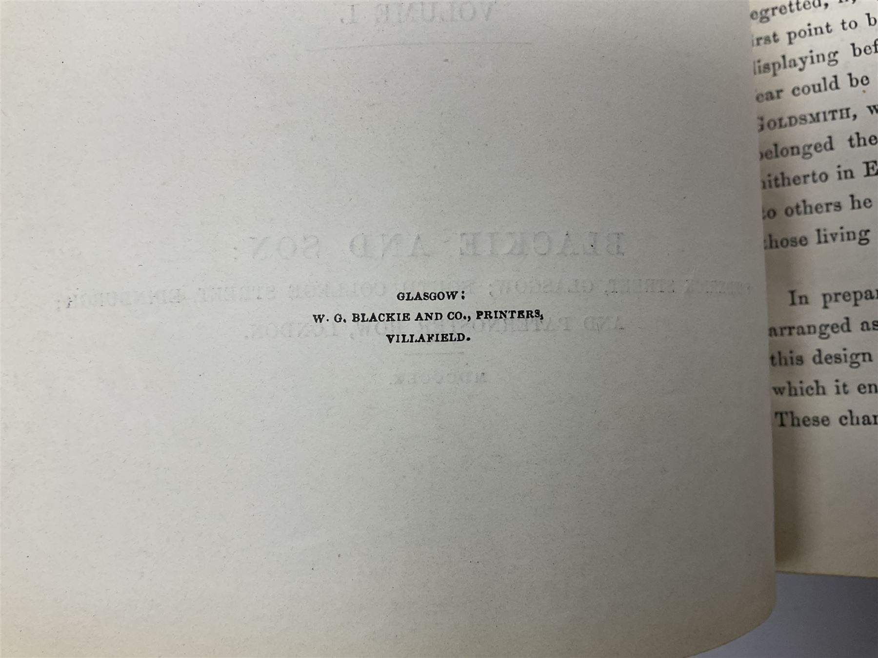 Oliver Goldsmith; Goldsmith’s Animal Nature A History of The Earth and Animated Nature, two volumes, A. Fullarton & Co London & Edinburgh, 1860