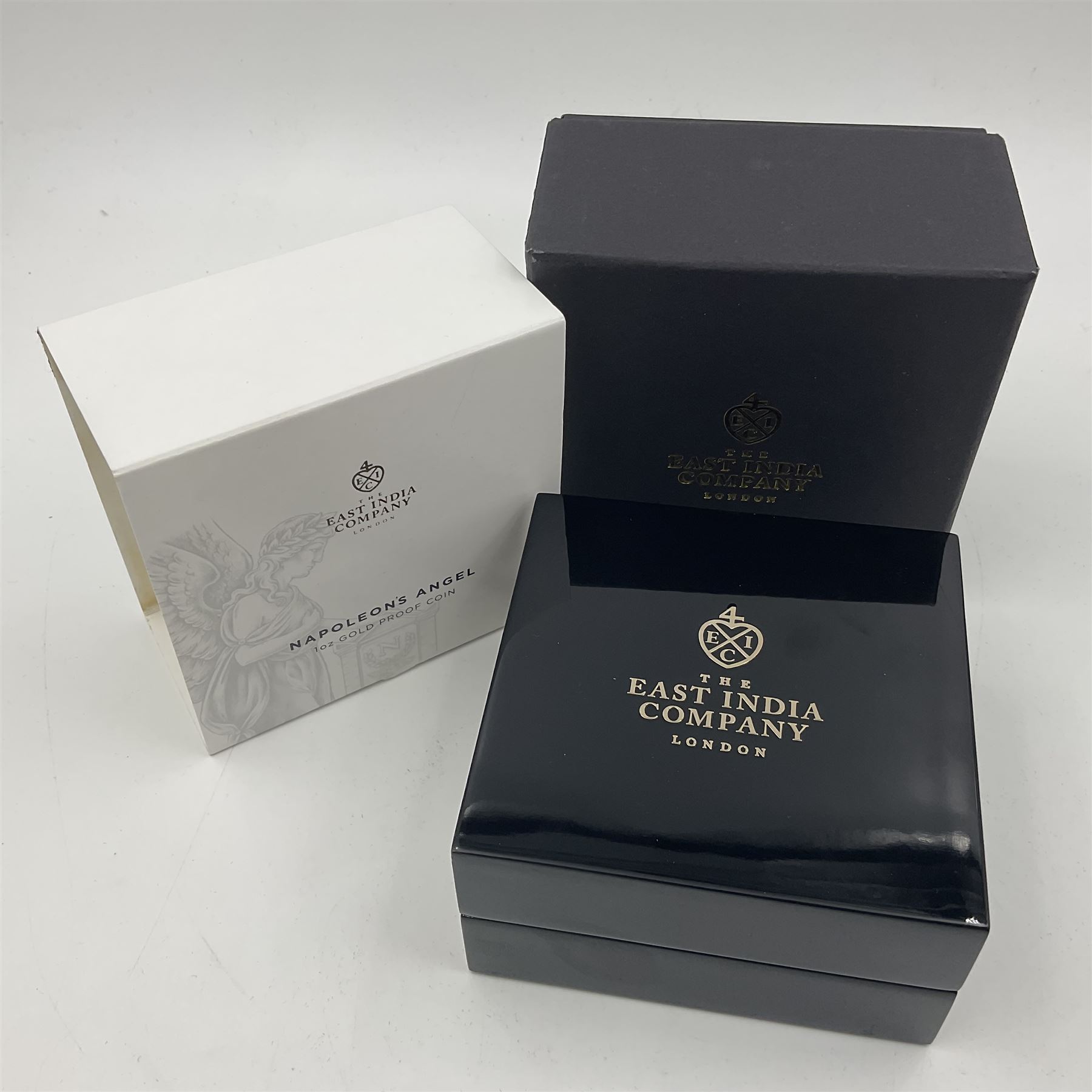 Queen Elizabeth II St Helena 2021 one ounce fine gold proof five pound 'Napoleon's Angel' coin, limited edition number 72/250, cased with certificate