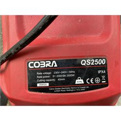 Cobra QS2500 2500W quiet drum garden shredder