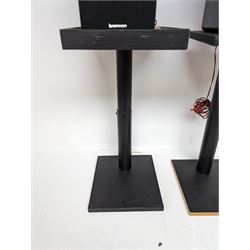 Pair of Brennan BSP50 speakers and speaker stands 