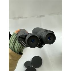 Praktica Super Zoom 20-100x70 binoculars, with lens caps, in soft carry case