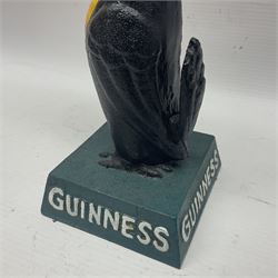 Reproduction cast iron Guinness toucan, H20cm