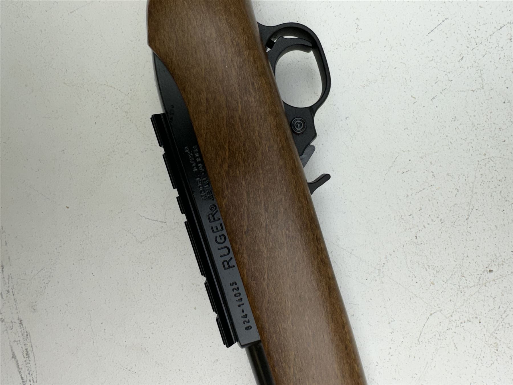 SECTION 1 FIREARMS CERTIFICATE REQUIRED - Ruger model 10-22 .22lr semi auto rifle with 46cm (18