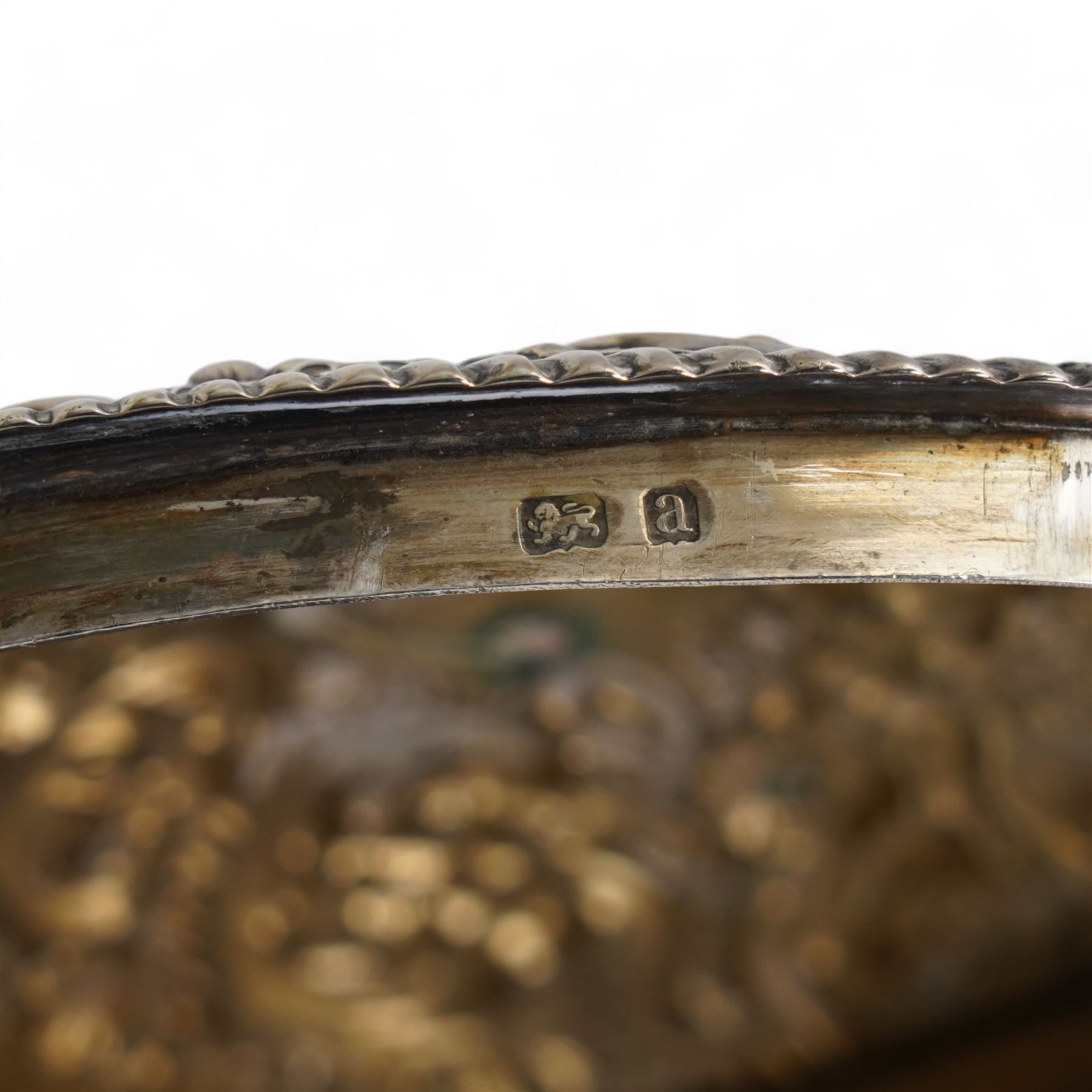 Late Victorian silver heart shape dressing table box with hinged lid embossed with cherubs heads, scrolls, foliage and vacant cartouche 11cm x 11cm Birmingham 1900 Maker Matthew John Jessop