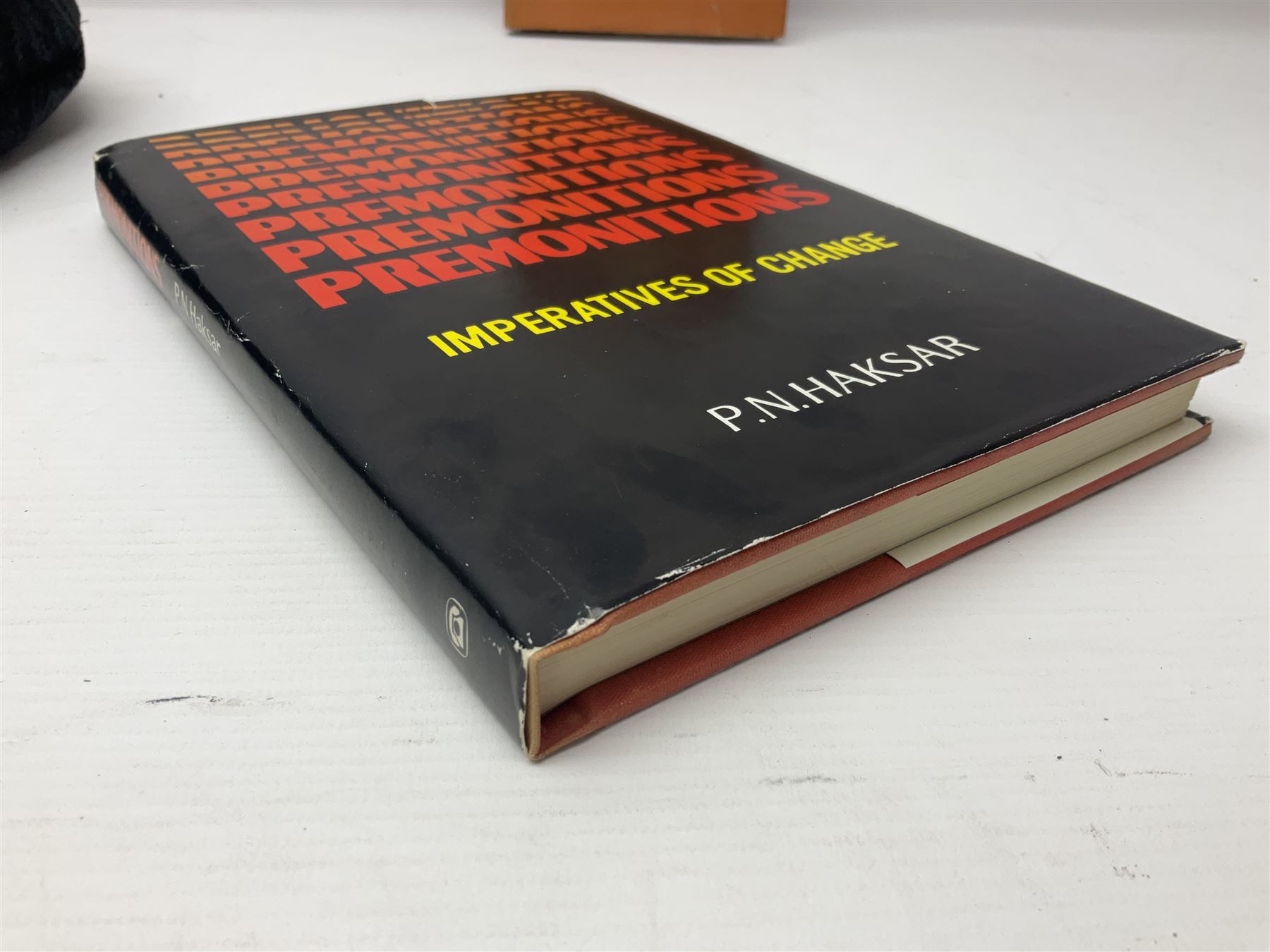 P.N Haksar; Premonitions, Imperatives of Change, Interpress Bombay 1979 and N.A Palkhivala; Our Constitution Defaced and Defiled, Macmillan 1974  