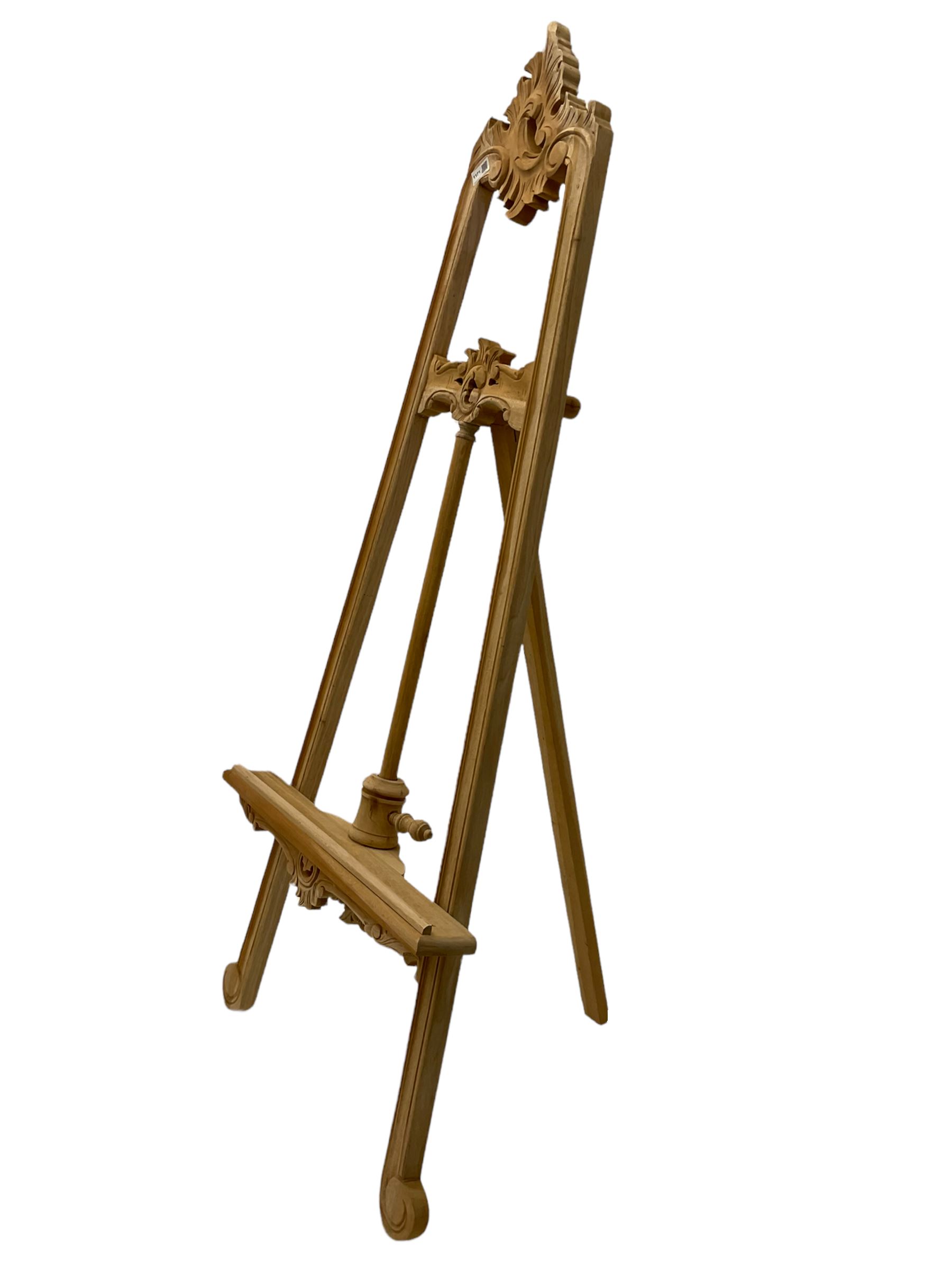 Quartet Lightweight Wood Display Easel, 64, Tripod Base