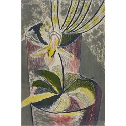 Paul Gell (British 1918-1996): 'Lily Corsham', lithograph signed with monogram, dated 1948 verso 27cm x 18cm 