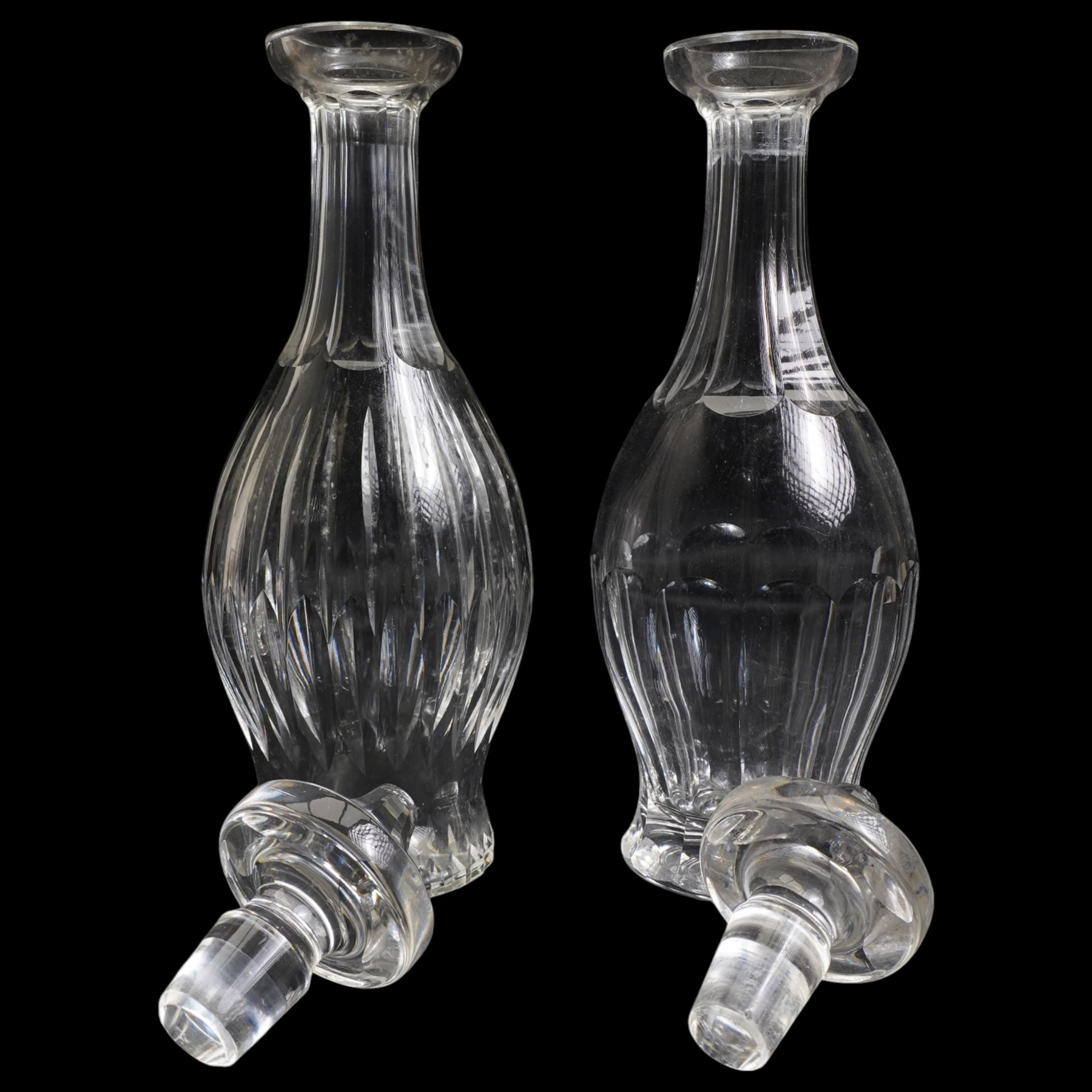 Waterford glass Maureen pattern decanter and six wine glasses and a Waterford Sheila pattern decanter