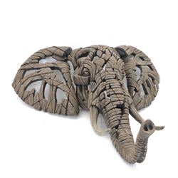 Matt Buckley, Edge sculpture, Elephant, composite bust, H32cm