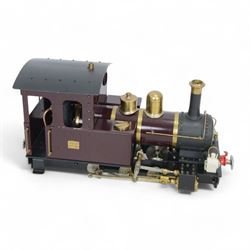 Roundhouse Gauge 1 live steam 0-6-0 tank locomotive, with two serial numbers Roundhouse 06...