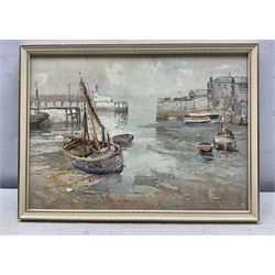 Harry Wanless (British c1872-1934): Low Tide Brixham Harbour, watercolour unsigned 23cm x 33cm
Provenance: direct from the artist's family, part of a collection never previously seen on the market