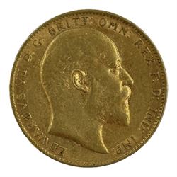 King Edward VII 1903 gold full sovereign coin