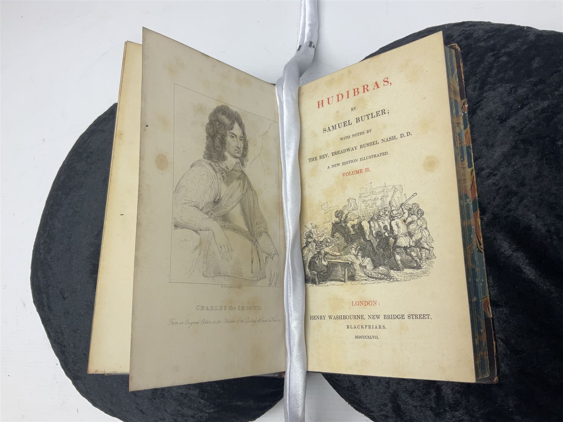 Sam Butler; Hudibras, two volumes, Henry Washbourne, London 1867 