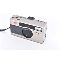 Leica Minilux compact camera, circa 1995, with Summarit 1:2.4/40mm lens, serial no. 1911707