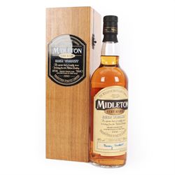 Midleton, 1990, very rare Irish whiskey, No 855, signed Barry Crockett, with certificate a...