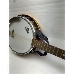 Eko four string guitar banjo, L97cm