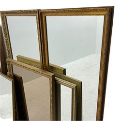 Collection of eight mirrors (8)