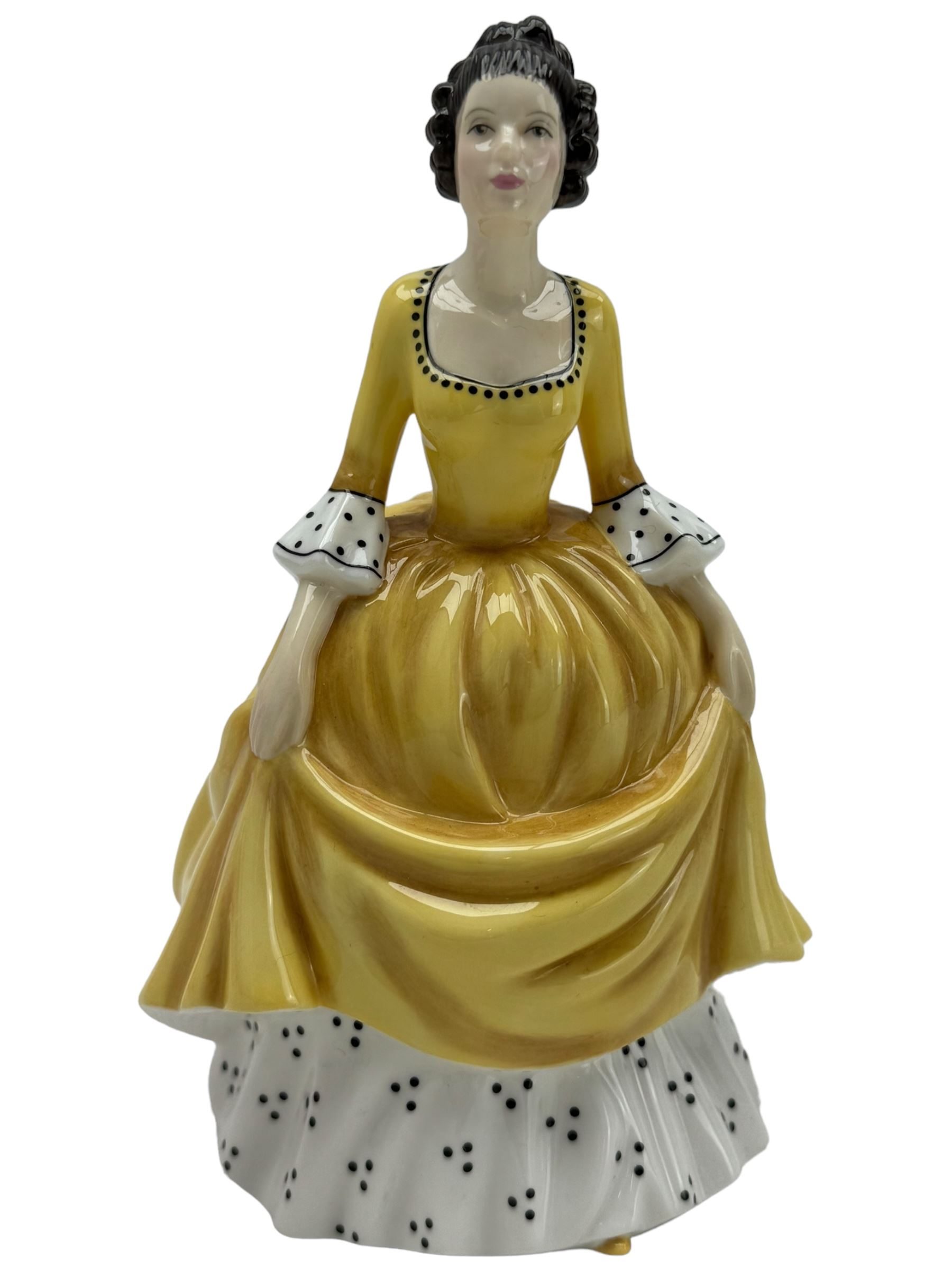 Four Royal Doulton Pretty Ladies 'Coralie' HN4929, 'Pamela' HN5407, Samantha HN5260, and 'Rebecca' HN5516; together with two The English Ladies Co figures 'Lady Epsom' and 'Lady Windsor'; Coalport 'Caroline' and another porcelain lady (8)