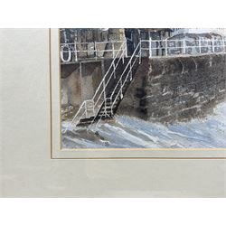 English School (20th Century): Hastings Promenade, watercolour indistinctly signed and dated '93, 35cm x 53cm 