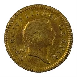 George III 1804 gold one third guinea coin