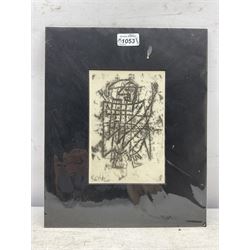 Paul Klee (Swiss/German 1879-1940): Abstract, monochrome lithograph 20cm x 13.5cm