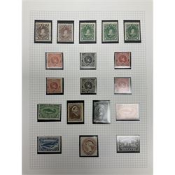 Newfoundland Queen Victoria and later stamps, including 1865-70 two cents, ten cents, twelve cents, thirteen cents and twenty-four cents etc, mixture of used and unused, housed on pages