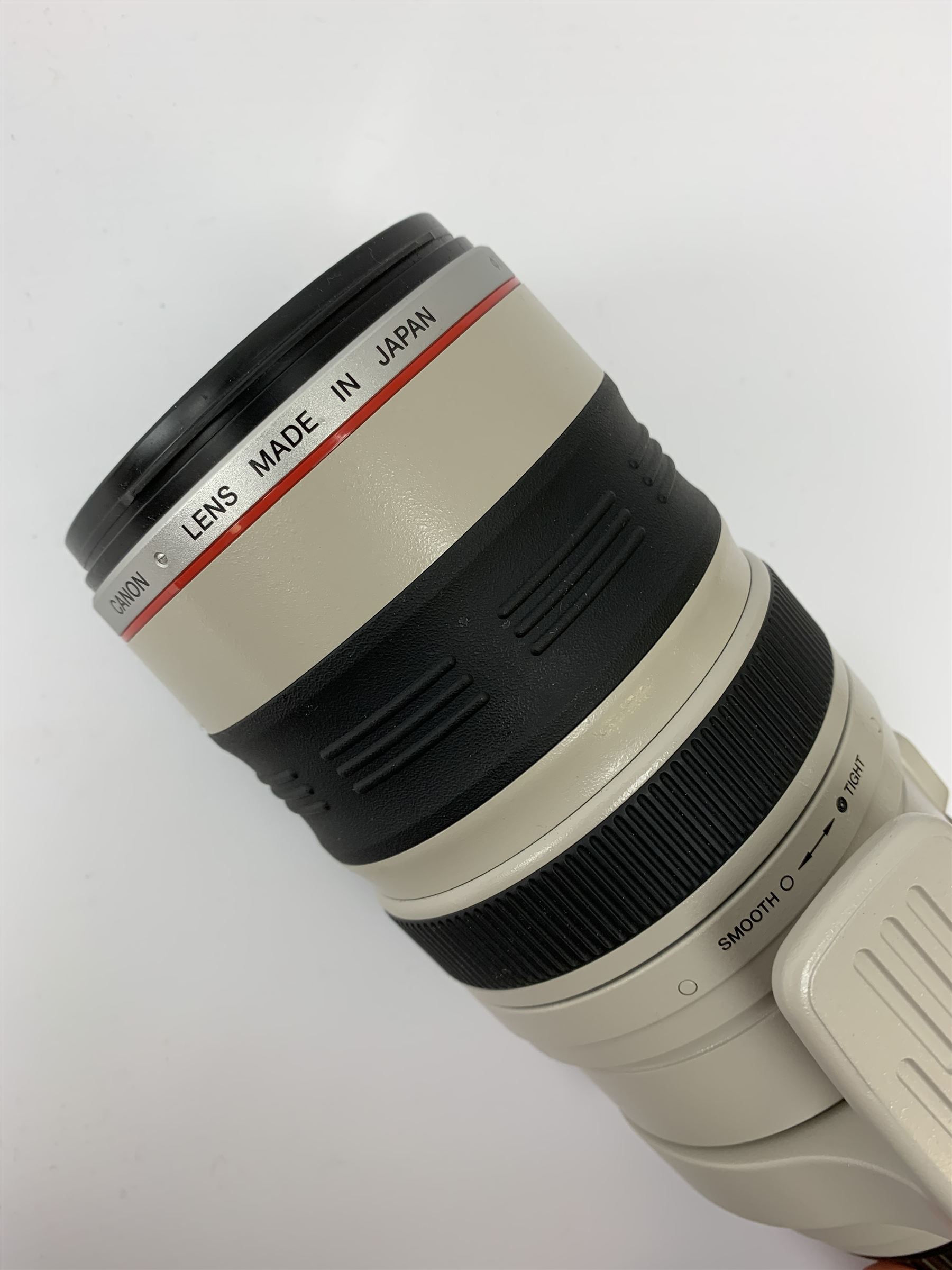 Canon camera lens 'Canon Zoom Lens EF 100-400mm 1:4.5-5.6 L IS Ultrasonic' 