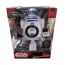 Disney Store Star Wars R2-D2 Astromech Droid interactive action figure, boxed 