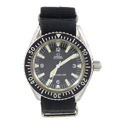 Omega Seamaster 300 gentleman's stainless steel automatic wristwatch, circa 1966, Ref. 165...