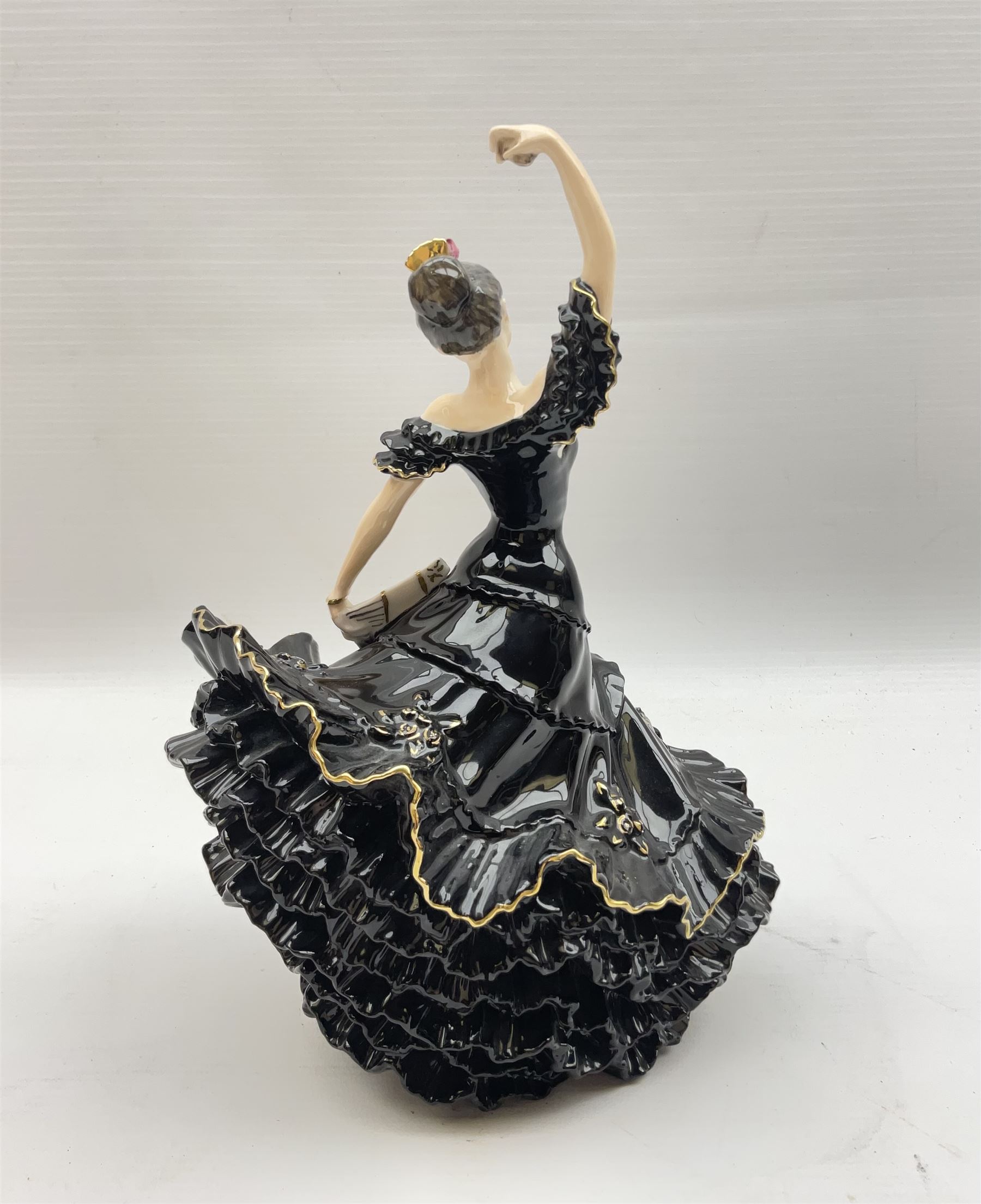 Coalport figure Flamenco, limited edition figure, sculpted by David Lyttleton, no. 8358/9,500