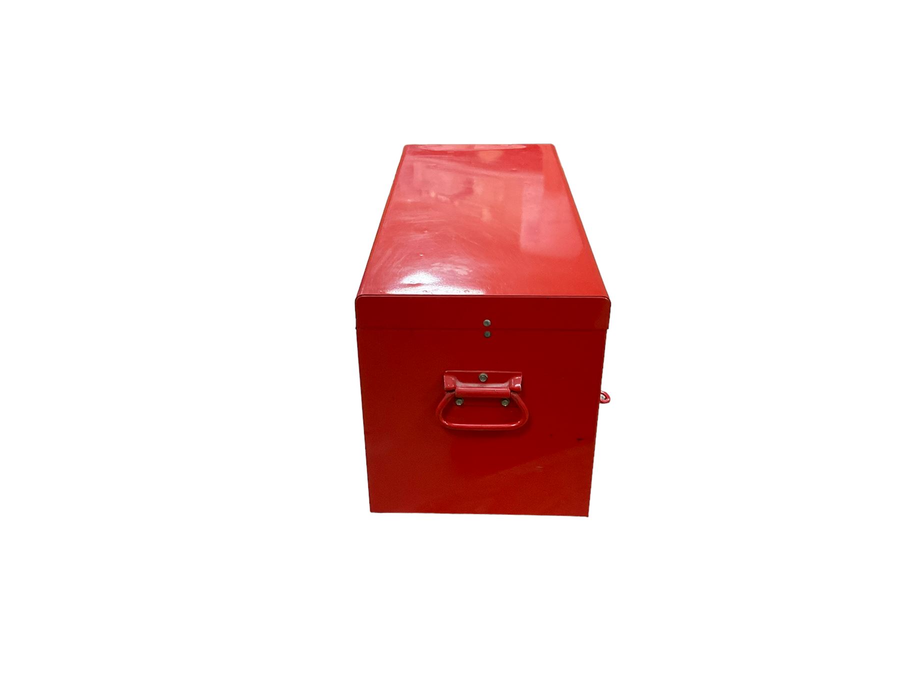 Snap-on tool box, with key, H30cm, L61cm 