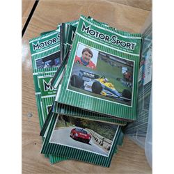 Large collection of Motorsport magazines