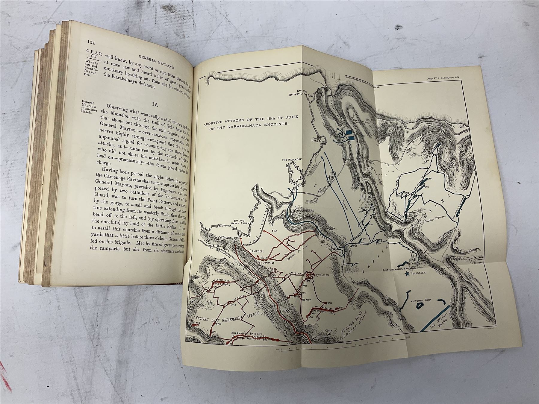 Kinglake, A.W: 'The Invasion of the Crimea', five vols, numerous maps ...