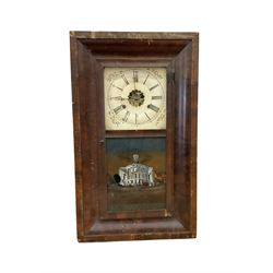 Four 19th century American shelf clocks