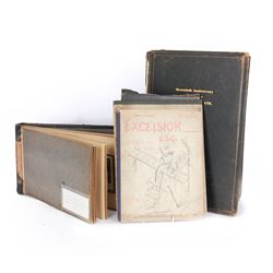 Two Jordison and Co Ltd archive books, folders with photographs of WWII posters, Souvenir booklet etc  