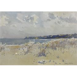 Harry Wanless (British c1872-1934): Coastal Landscape, watercolour signed 25cm x 35cm
Provenance: direct from the artist's family, part of a collection never previously seen on the market