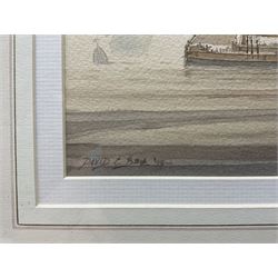 David C Bell (British 1950-): Grimsby Trawler - Deveron, watercolour signed and dated '98, 25cm x 40cm