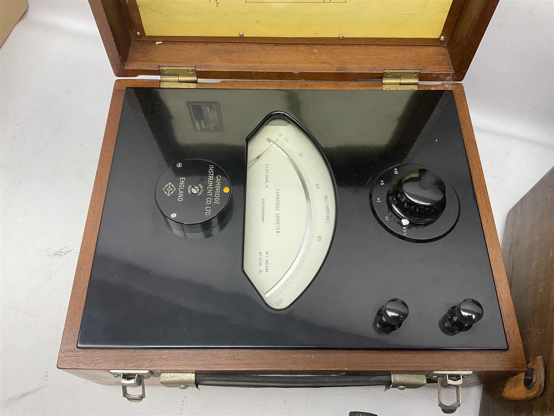 Cambridge Scientific Instrument Co voltmeter, Heavy Duty Avometer, and a further voltmeter (3)