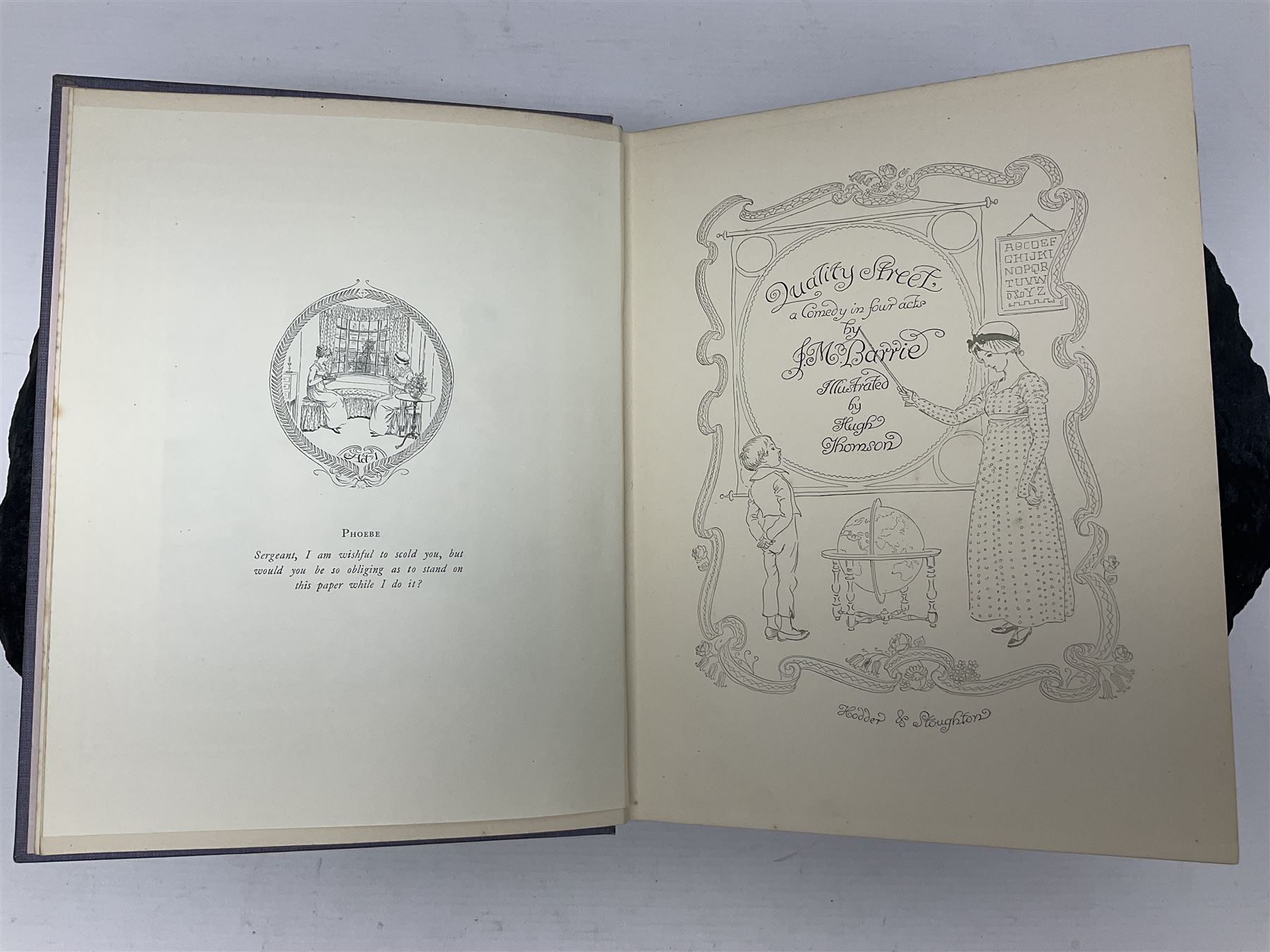 J.M Barrie; Quality Street, a Comedy in Four Acts, Hodder & Stoughton 1901