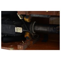 WWII Air Ministry MK IX.A 127.41 bubble sextant, in original fitted case, together with a Kelvin and Hughes Periscopic sextant no. 2134, in wooden case (2)