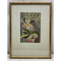 Paul Gell (British 1918-1996): 'Lily Corsham', lithograph signed with monogram, dated 1948 verso 27cm x 18cm 