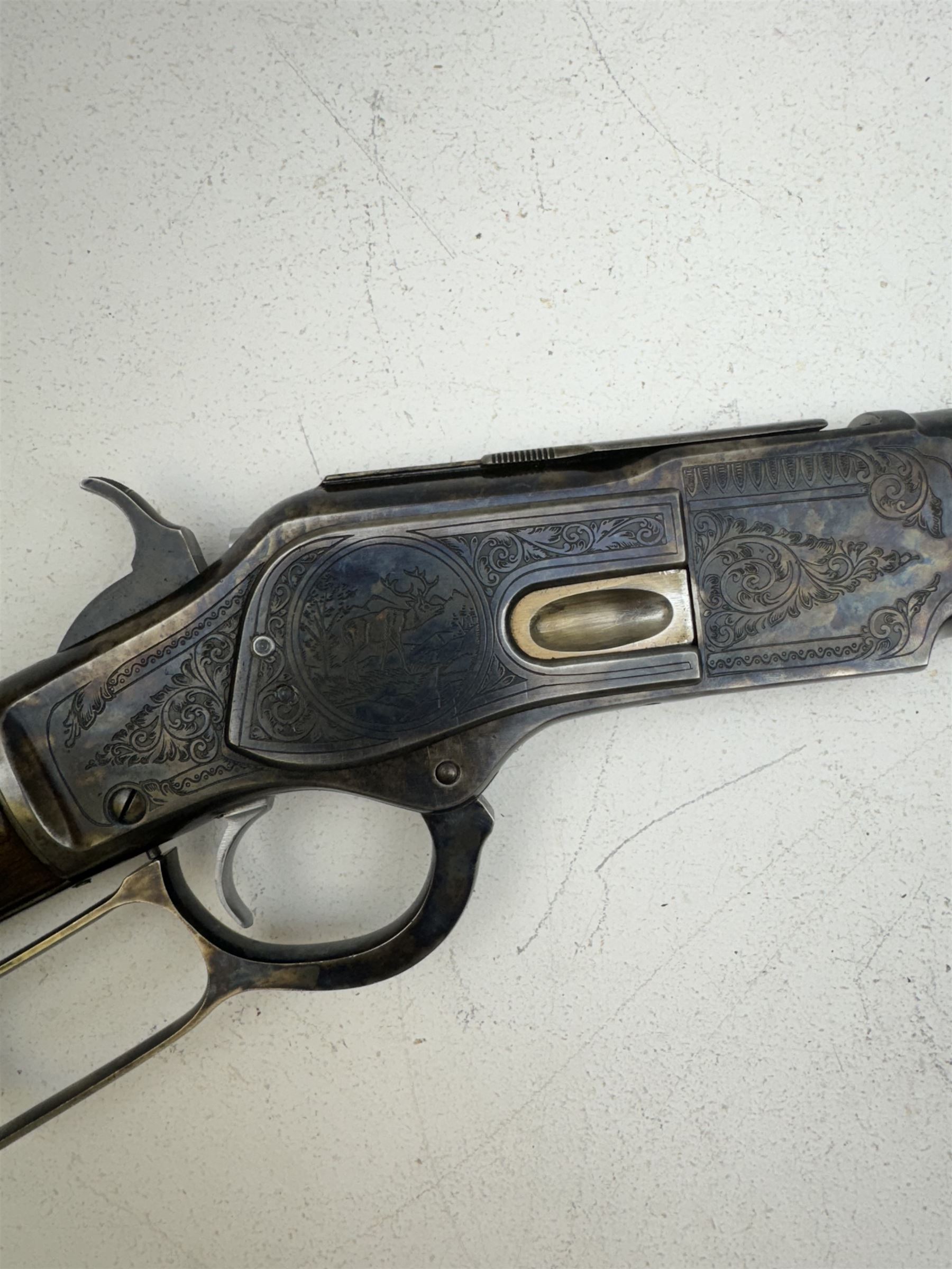 SECTION 1 FIREARMS CERTIFICATE REQUIRED - Sterling .357 lever action rifle, model 1873 with 61cm (24