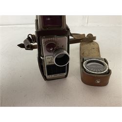 Bell and Howard Autoset cine camera and light meter